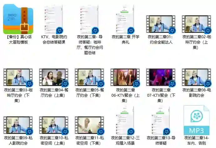 图片[1]-男哥恋爱教育《约会全能达人》夜的第二章：实战指南+限时揭秘-初心情感社
