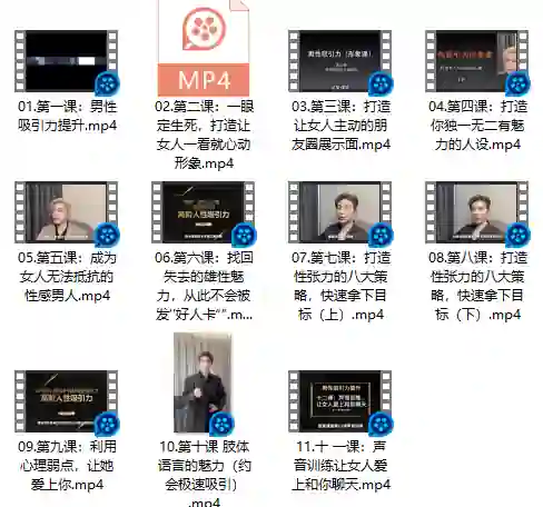 子轩老师男性吸引力2.0实战指南:揭秘高阶魅力养成术-初心情感社