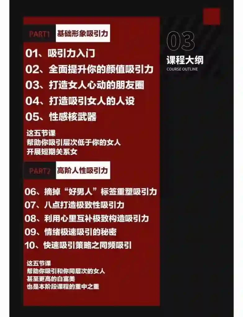 子轩老师男性吸引力实战指南1.0(限时揭秘+专属方法)-初心情感社