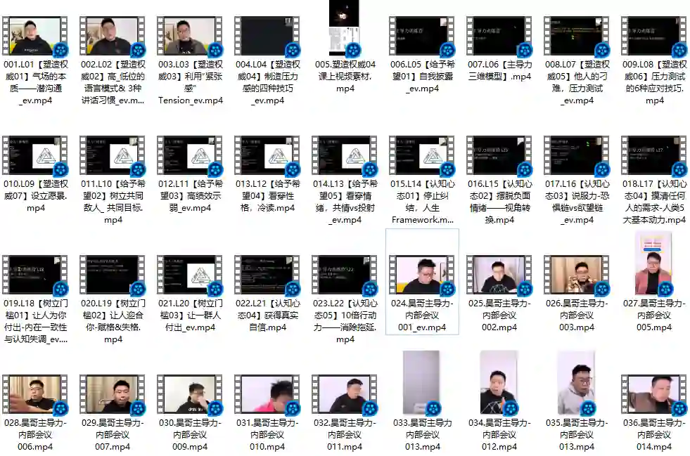 昊哥《主导力训练营》实战指南：限时揭秘专属成长路径-初心情感社