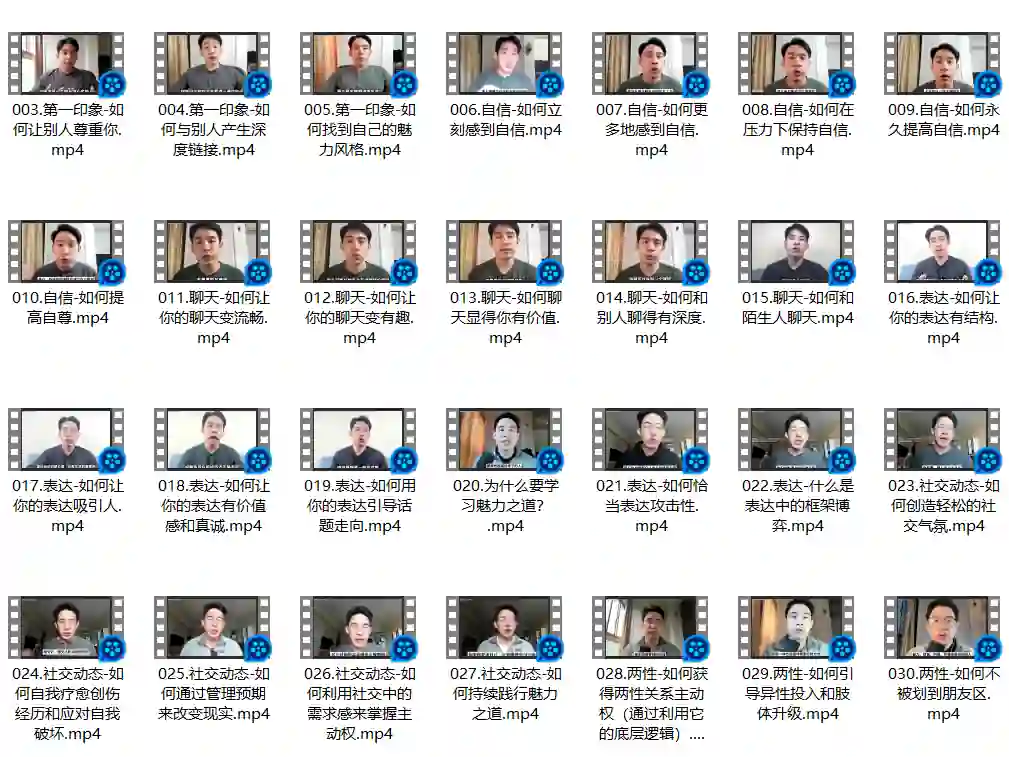 魅力之道标准版｜实战指南+限时专属揭秘-初心情感社