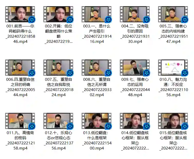 李大魔《极致吸引》典藏课：实战指南+限时揭秘版-初心情感社