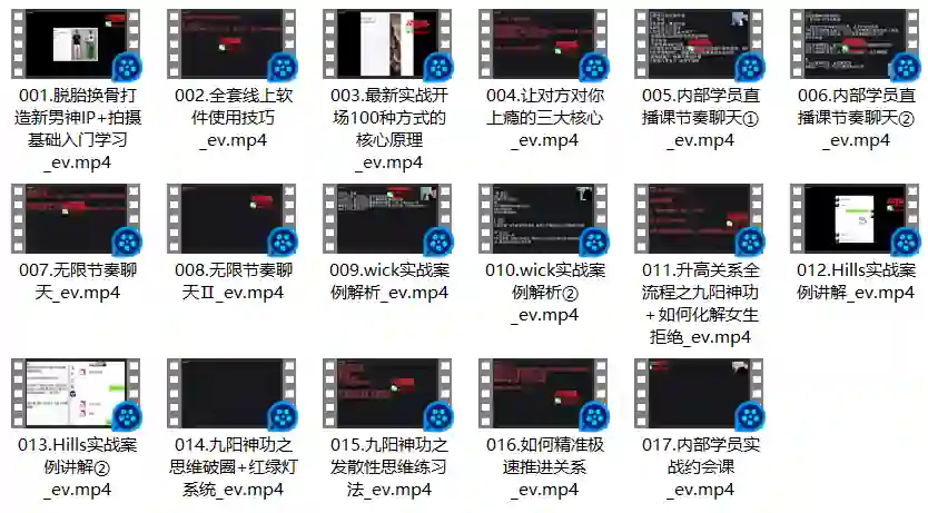 图片[1]-W情感追爱自由训练营实战指南：揭秘高效脱单方法-初心情感社