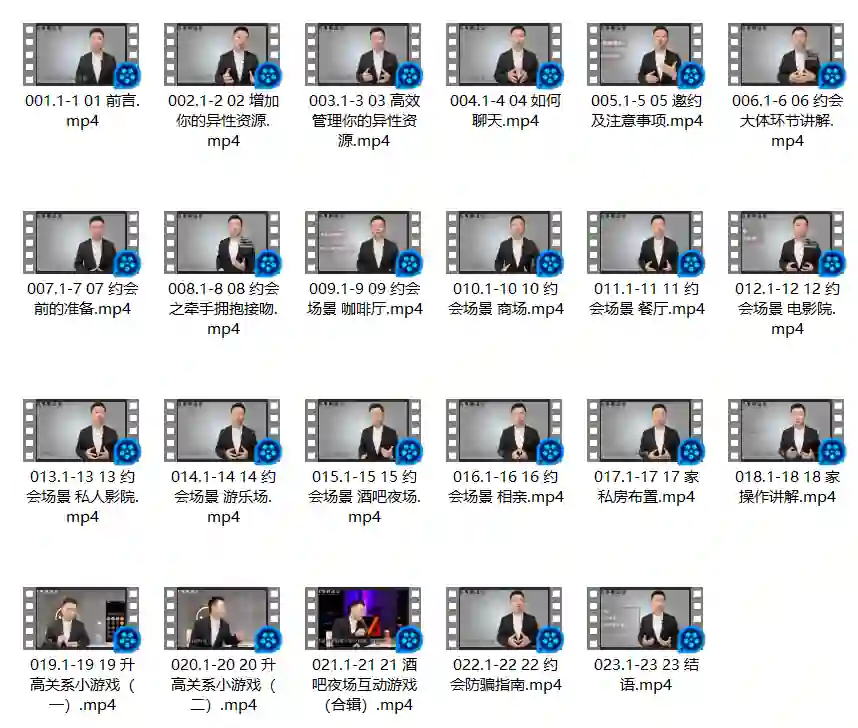 故事制造室《约会指南》实战揭秘版-初心情感社